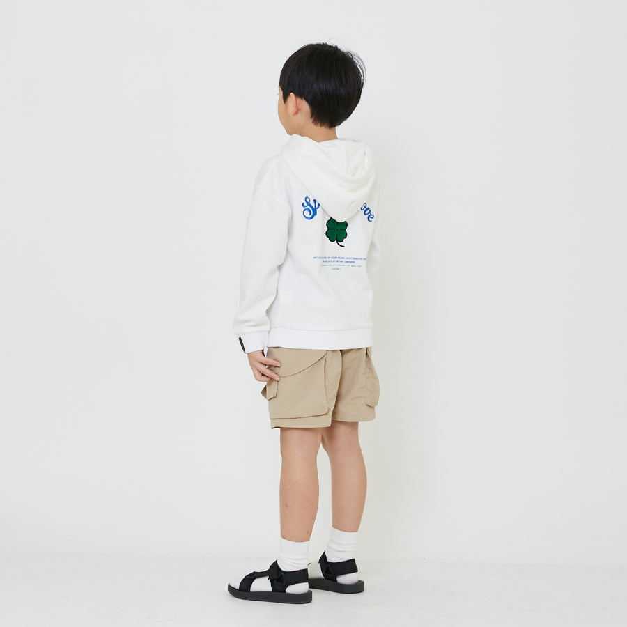 Boy Embroidery Oversized Hoodie - SB2402026