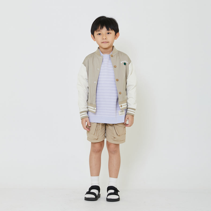 Boy Oversized Varsity Jacket - SB2402027