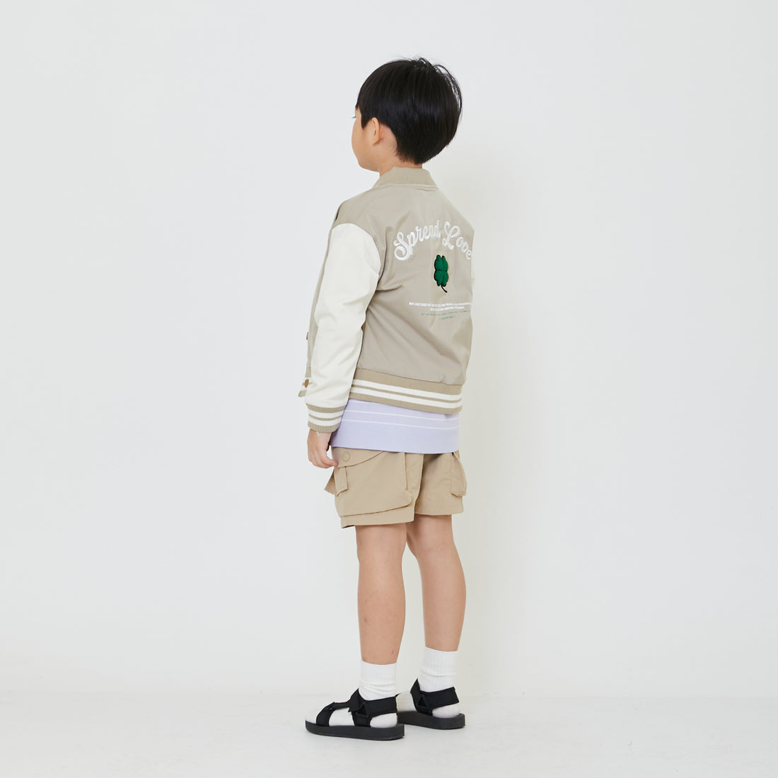 Boy Oversized Varsity Jacket - SB2402027