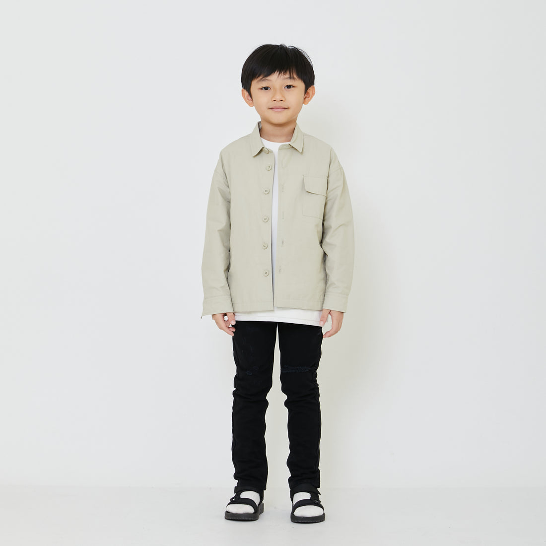 Boy Oversized Nylon Shirt - SB2402030