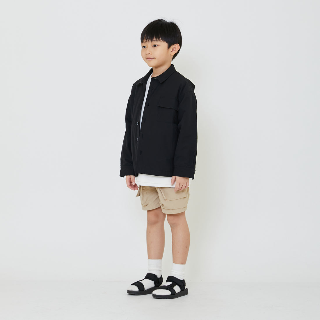 Boy Oversized Nylon Shirt - SB2402030