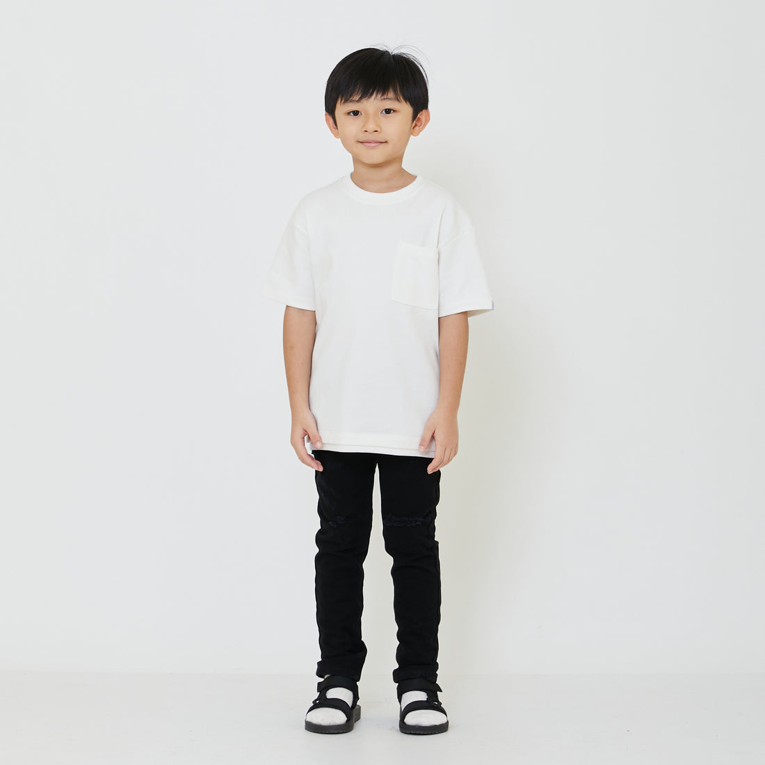 Boy Essential Oversized Pocket Tee - SB2403035