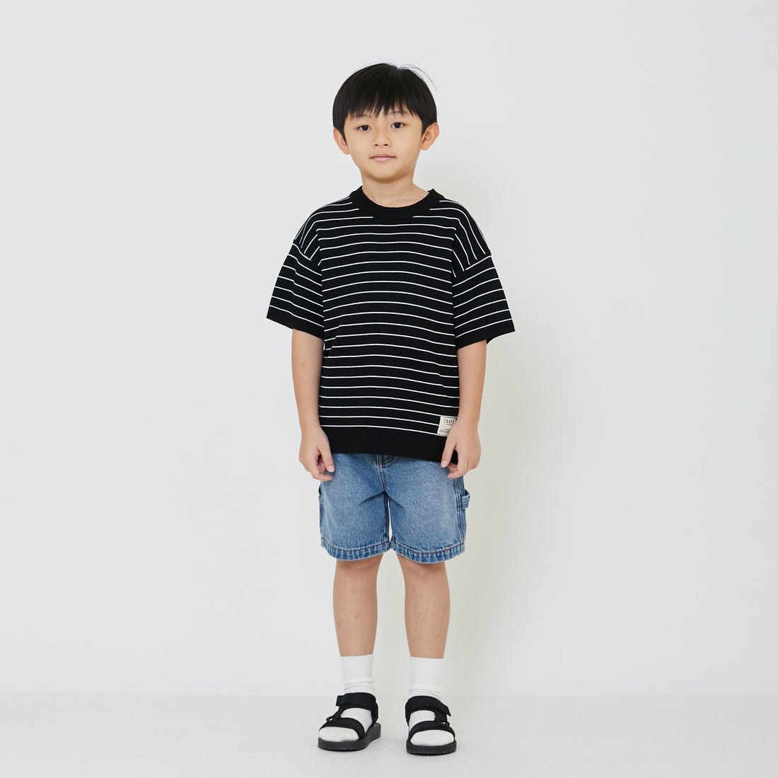 Boy Oversized Stripe Sweater - SB2403036