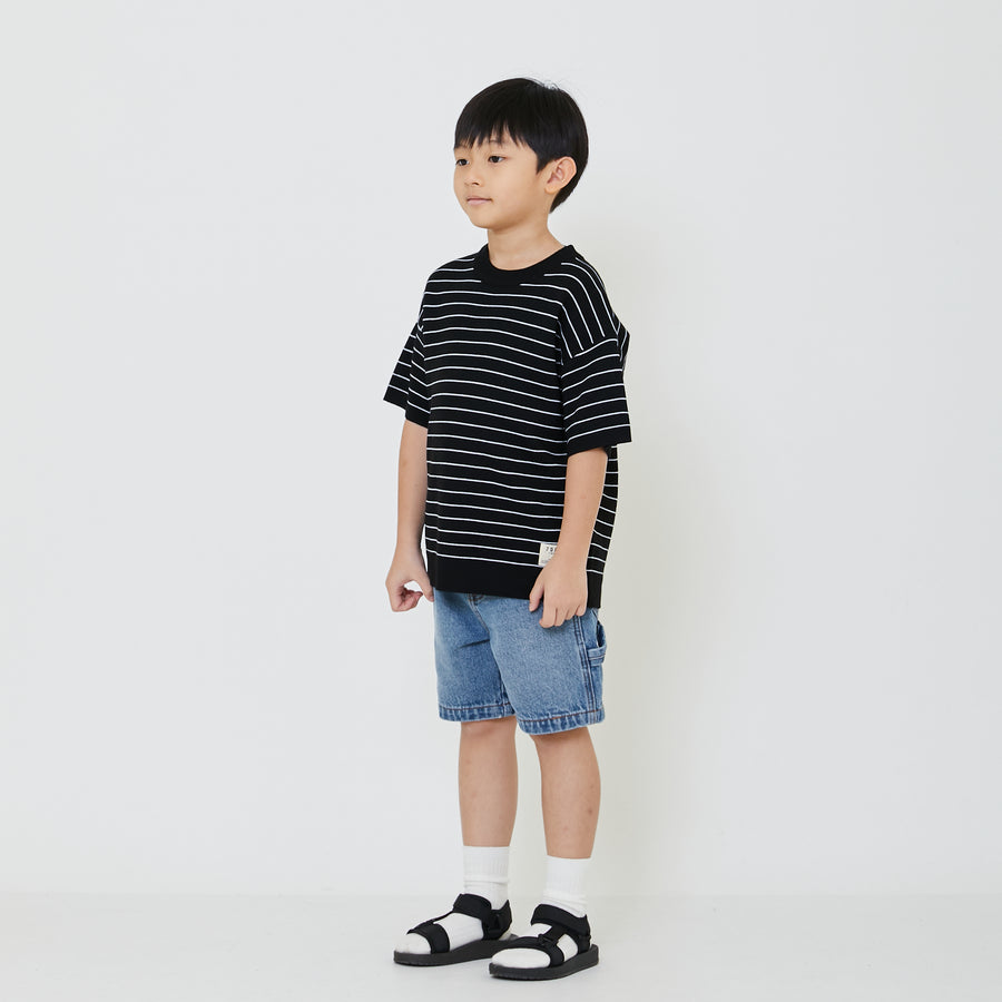 Boy Oversized Stripe Sweater - SB2403036