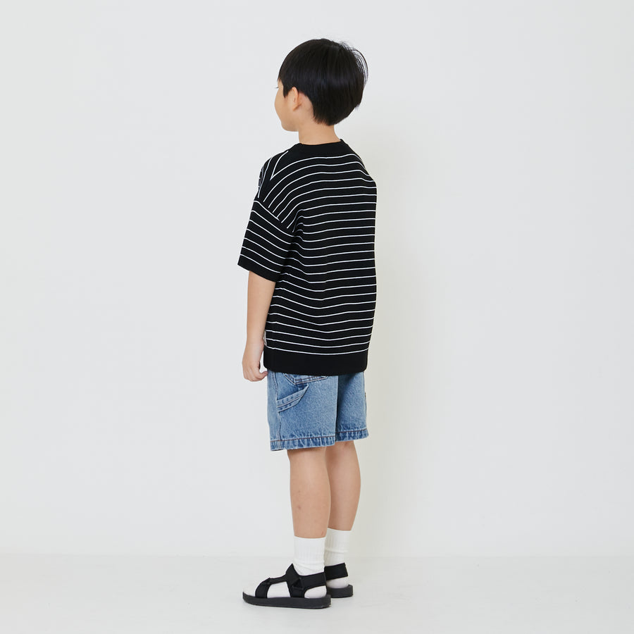 Boy Oversized Stripe Sweater - SB2403036