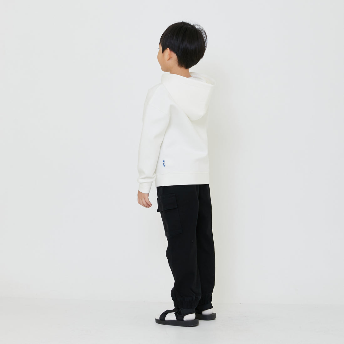 Boy Oversized Neoprene Hoodie - SB2403045