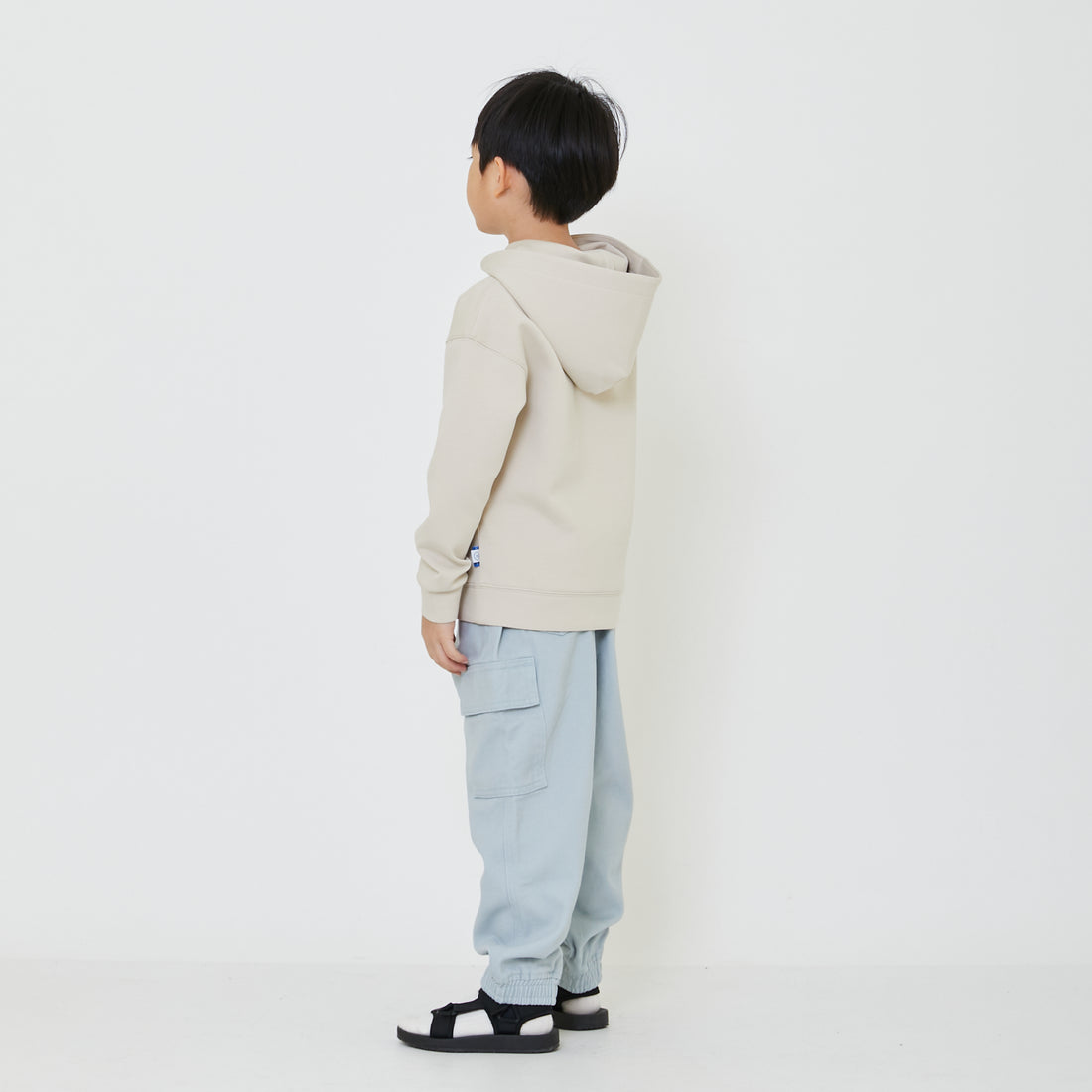 Boy Oversized Neoprene Hoodie - SB2403045