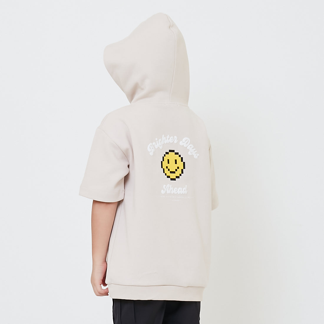 Boy Printed Oversized Hoodie - SB2408097