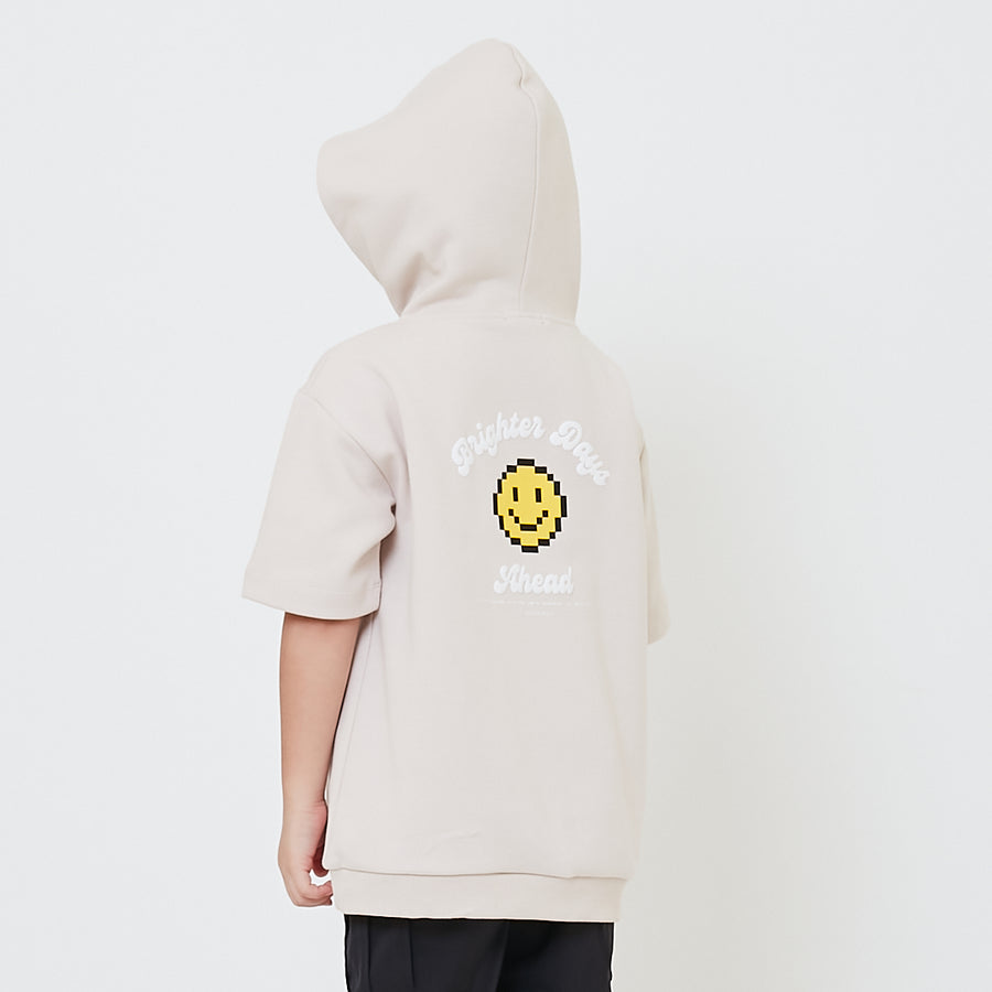 Boy Printed Oversized Hoodie - SB2408097