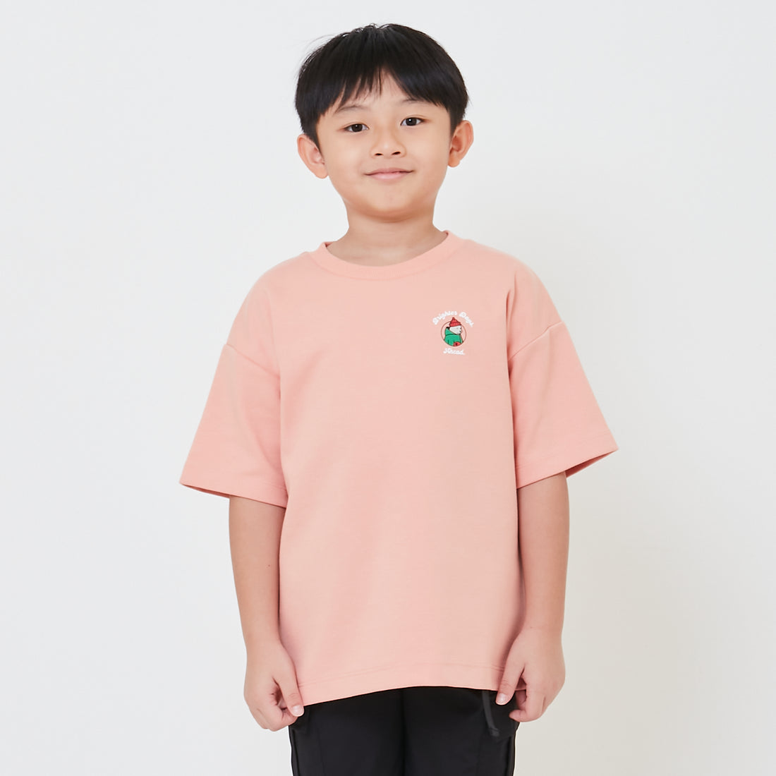 Boy Embroidery Oversized Tee - SB2411137