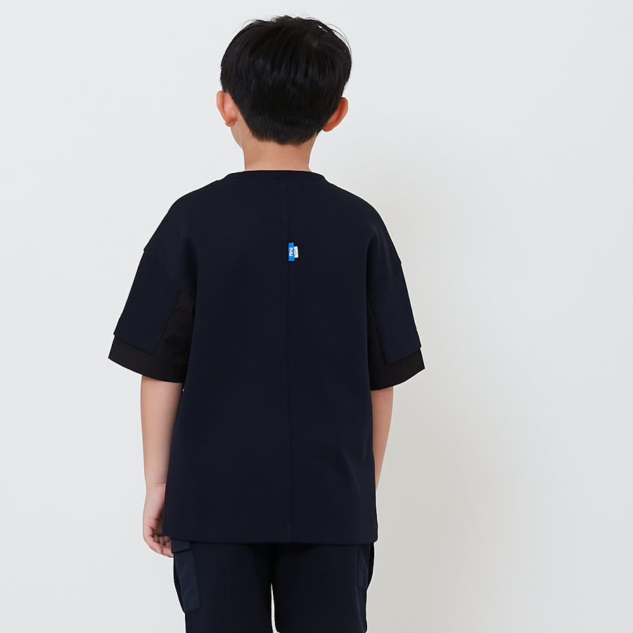 Boy Hybrid Oversized Tee - SB2501006