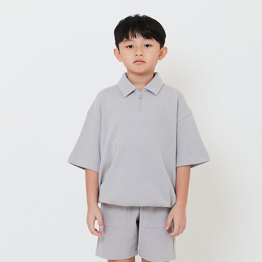Boy Oversized Polo Sweatshirt - SB2502021