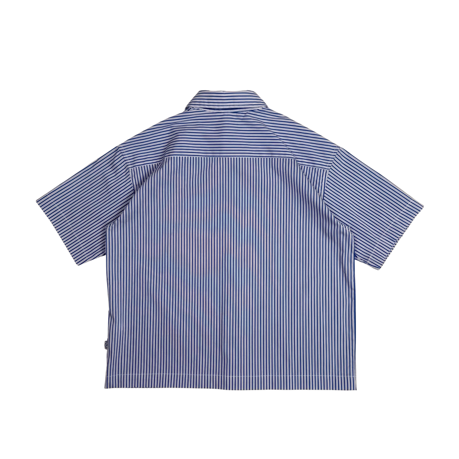 Boy Oversized Shirt - Blue - SB2504083A