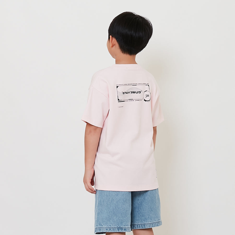 Boy Printed Oversized Tee - SB2505079