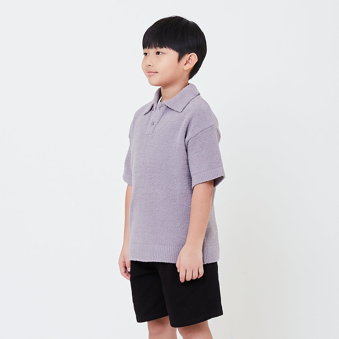 Boy Oversized Polo Sweater - SB2505089