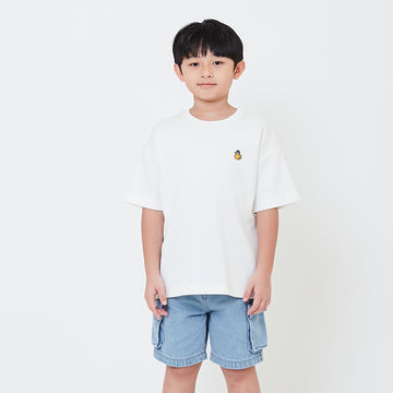 Boy Embroidery Oversized Tee - SB2505097