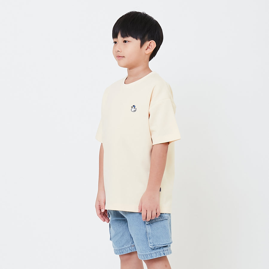 Boy Embroidery Oversized Tee - SB2505097
