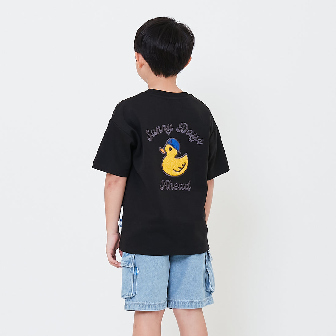 Boy Embroidery Oversized Tee - SB2505097