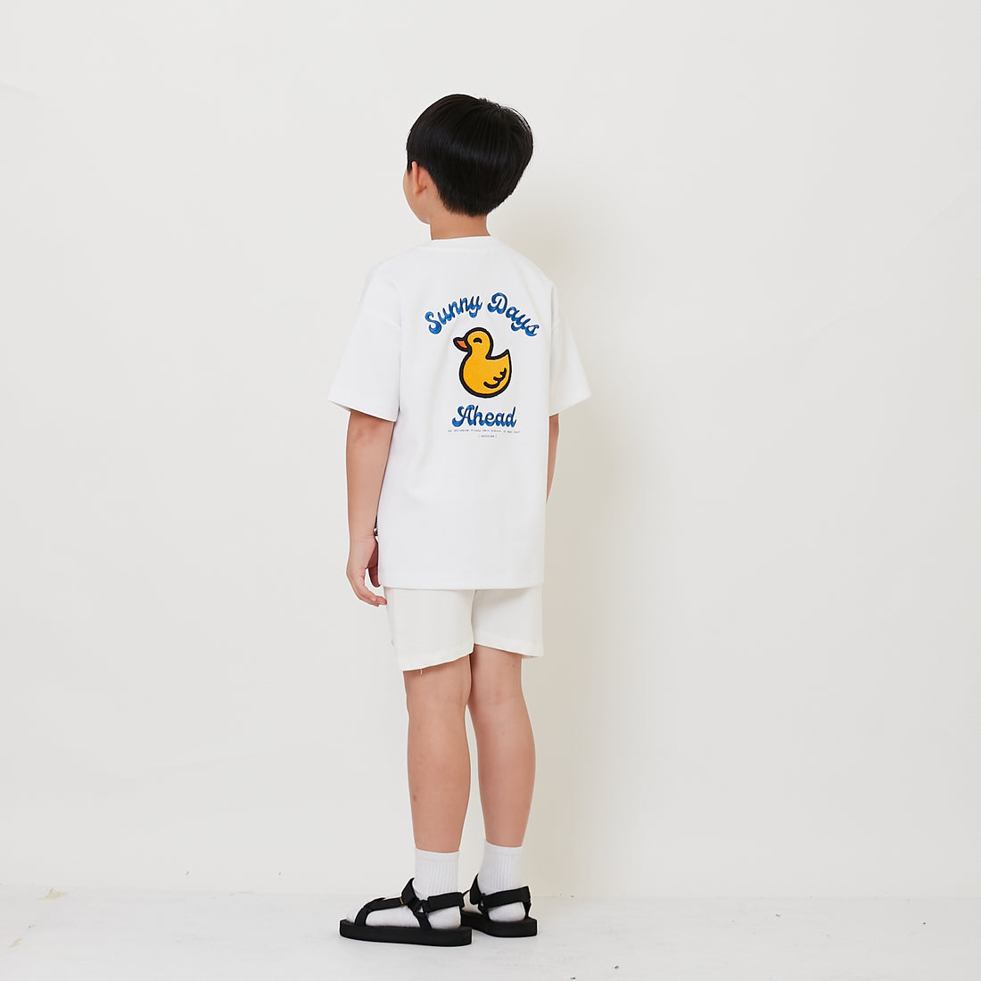 Boy Sweat-Shorts with Rubber Tag - SB2506067