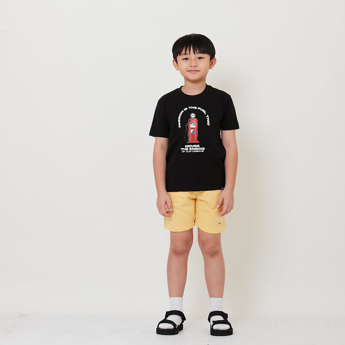 Boy Sweat-Shorts with Rubber Tag - SB2506067