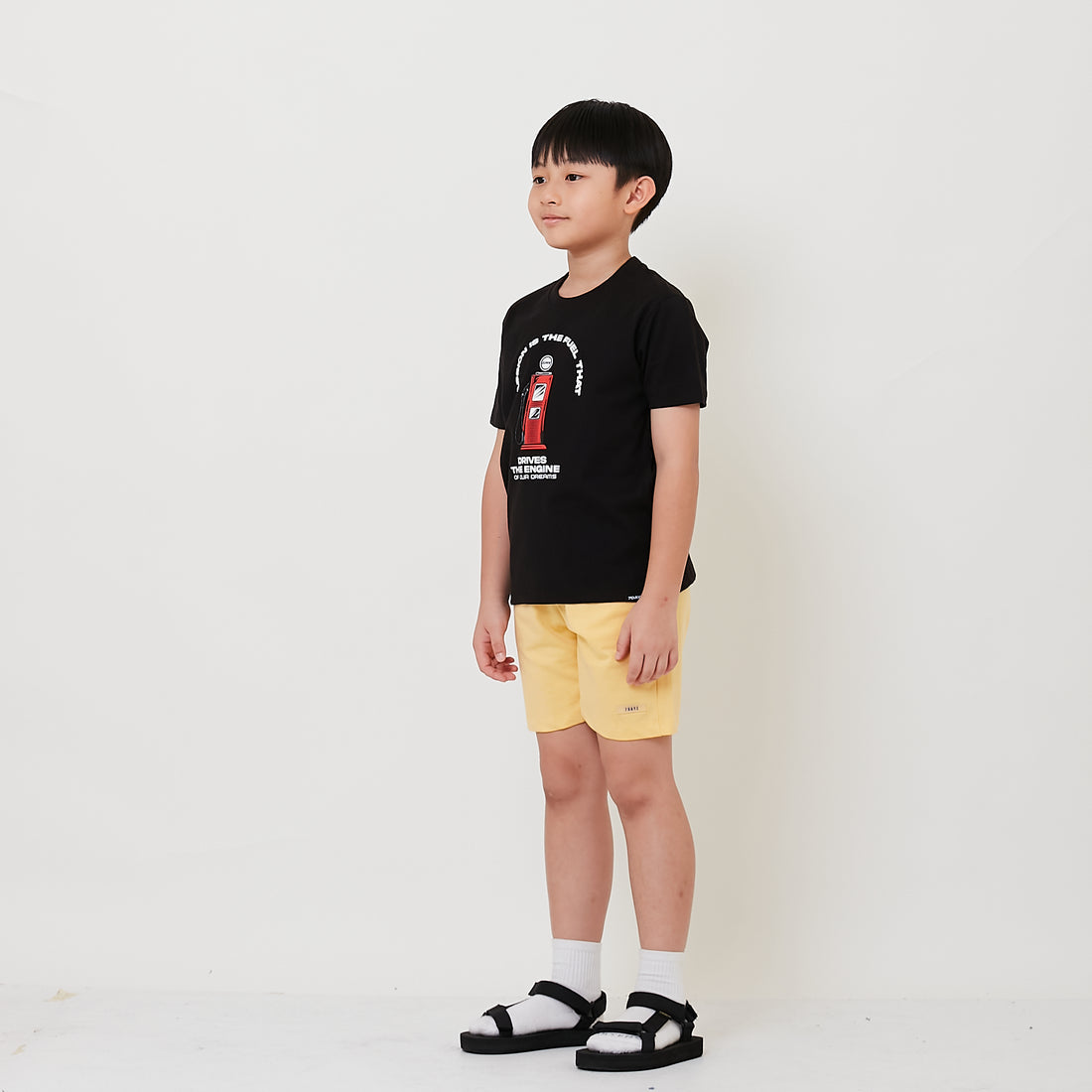 Boy Sweat-Shorts with Rubber Tag - SB2506067
