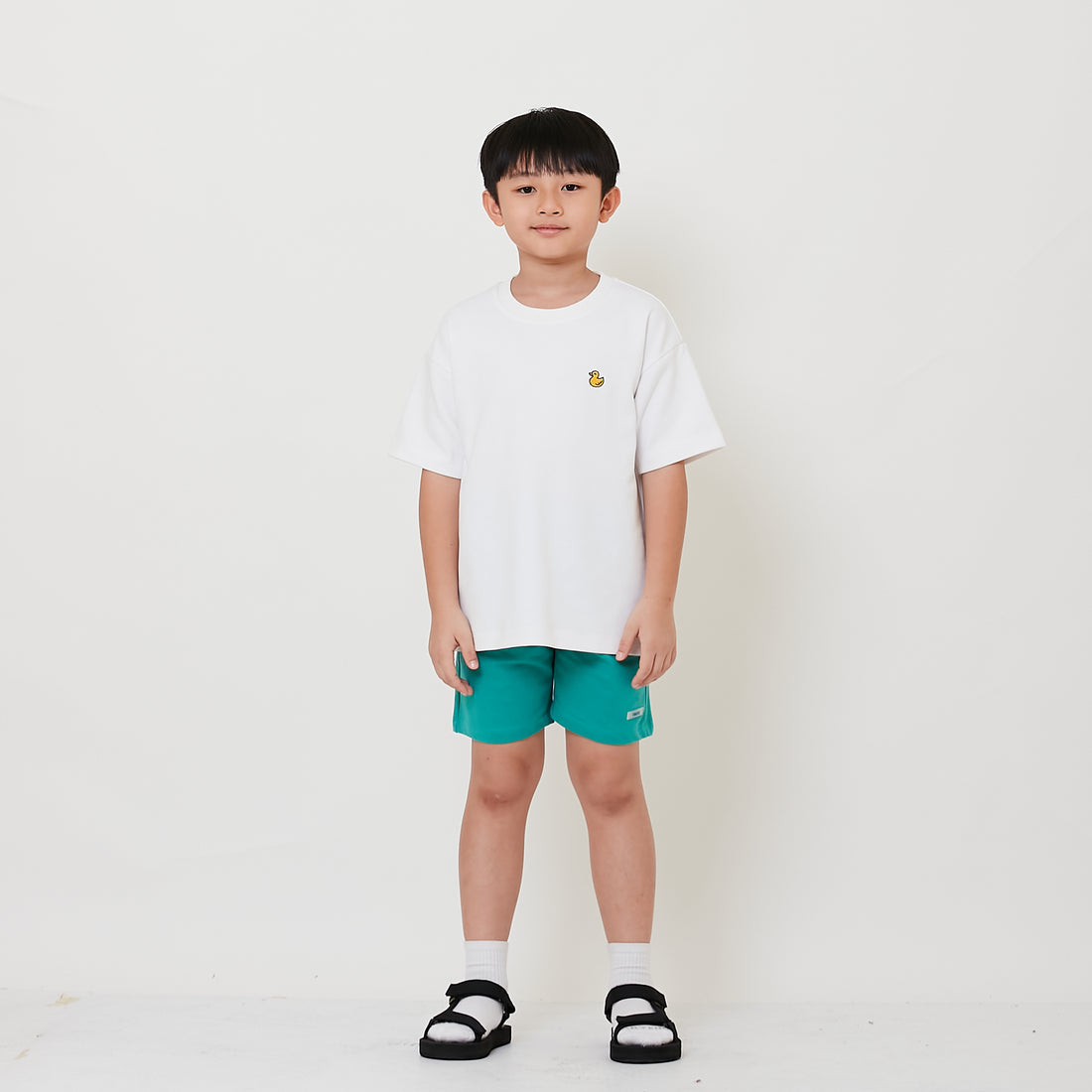 Boy Sweat-Shorts with Rubber Tag - SB2506067