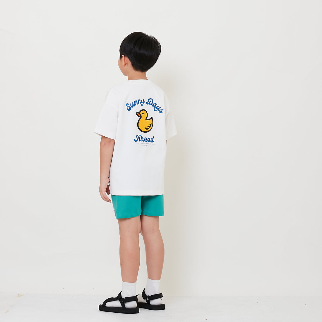 Boy Sweat-Shorts with Rubber Tag - SB2506067