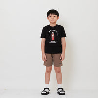 Boy Sweat-Shorts with Rubber Tag - SB2506067
