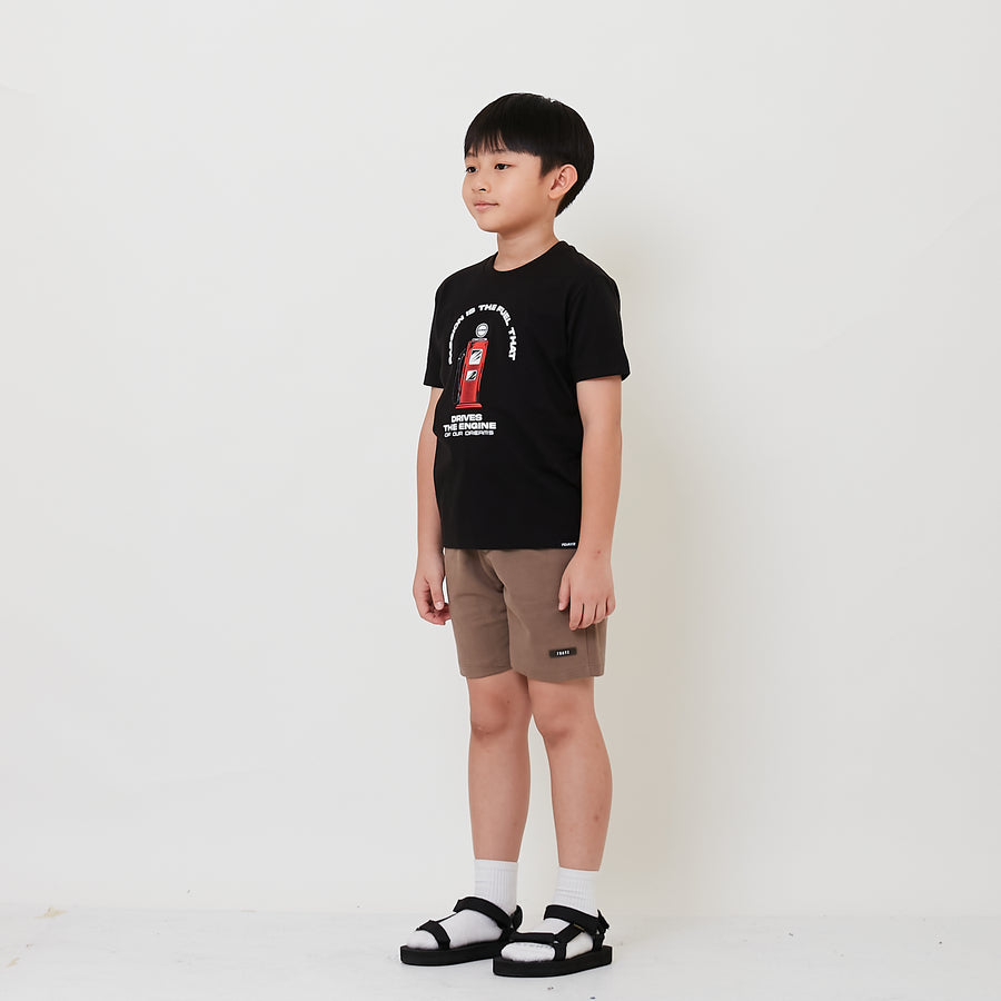 Boy Sweat-Shorts with Rubber Tag - SB2506067