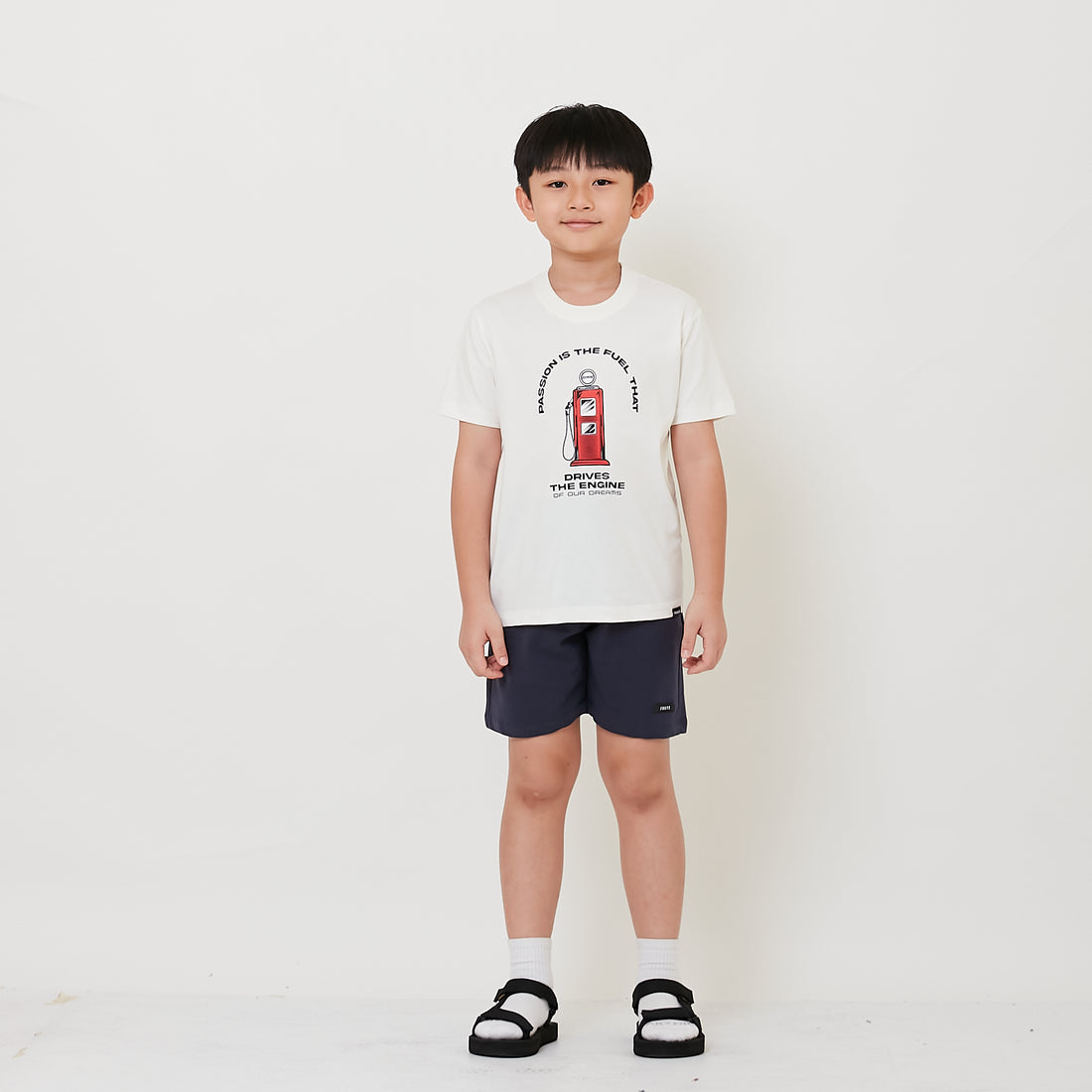 Boy Sweat-Shorts with Rubber Tag - SB2506067