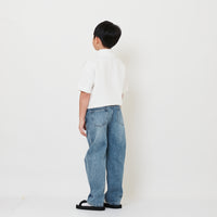 Boy Straight Cut Denim Long Pants - SB2507096