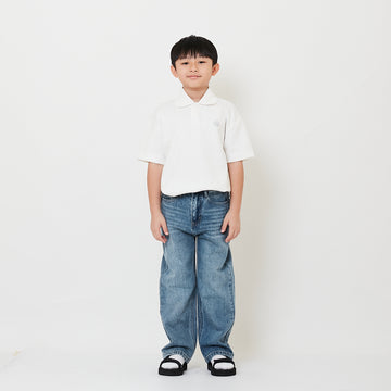Boy Straight Cut Denim Long Pants - SB2507096