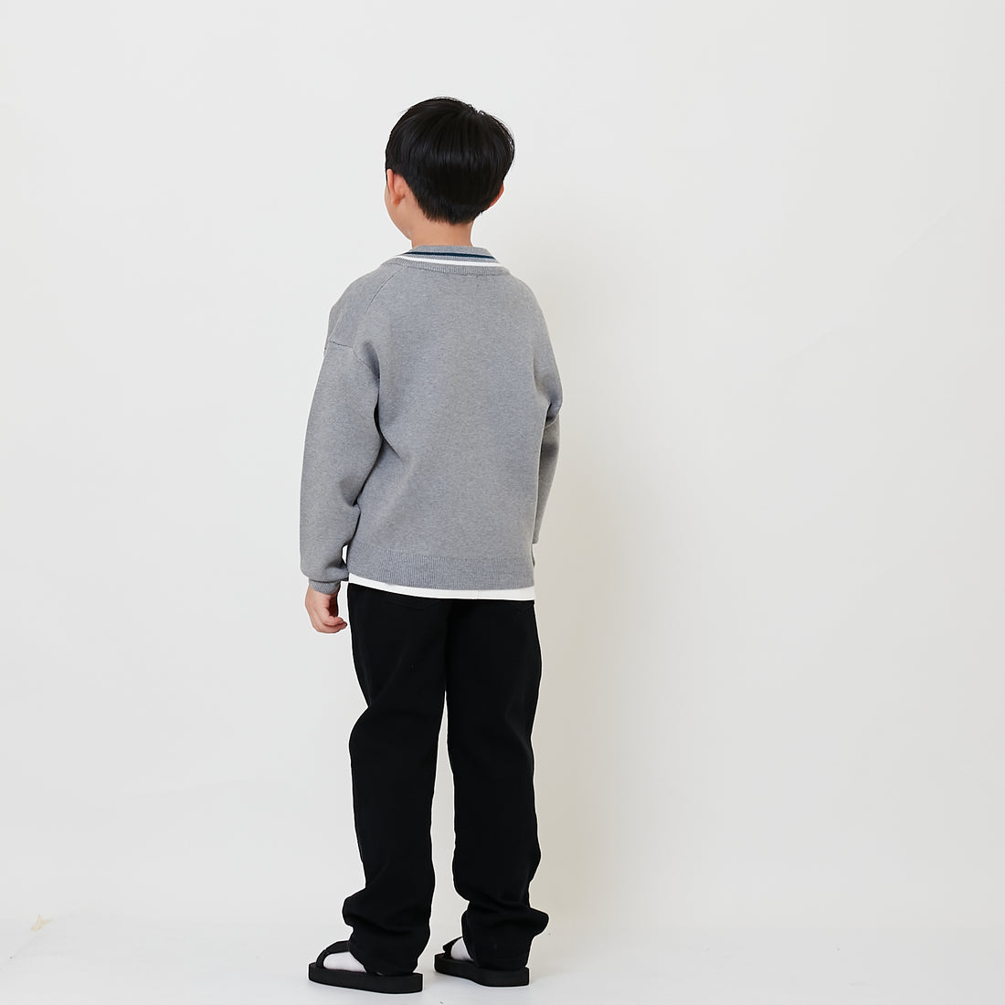 Boy Straight Cut Denim Long Pants - SB2507096