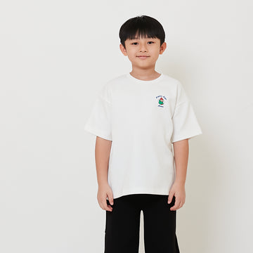 Boy Embroidery Oversized Tee - SB2507098