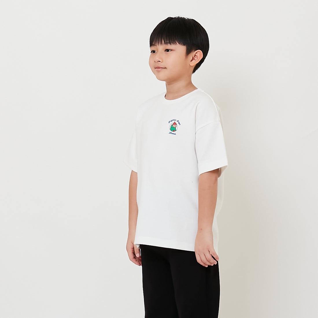 Boy Embroidery Oversized Tee - SB2507098