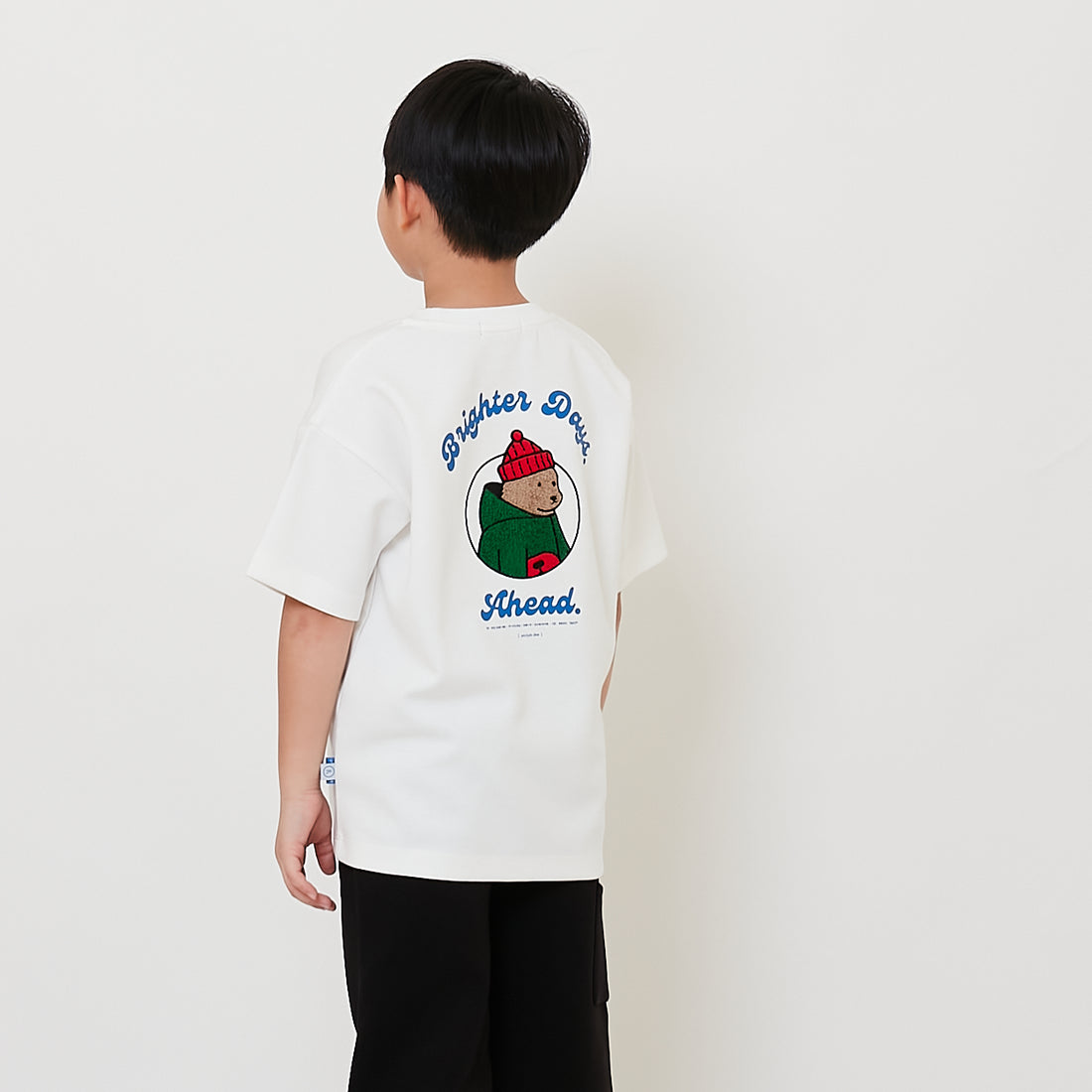 Boy Embroidery Oversized Tee - SB2507098