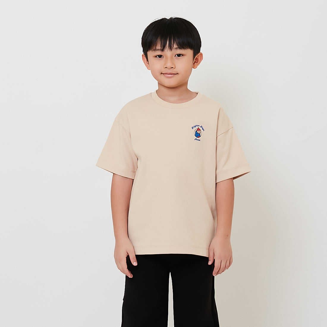 Boy Embroidery Oversized Tee - SB2507098