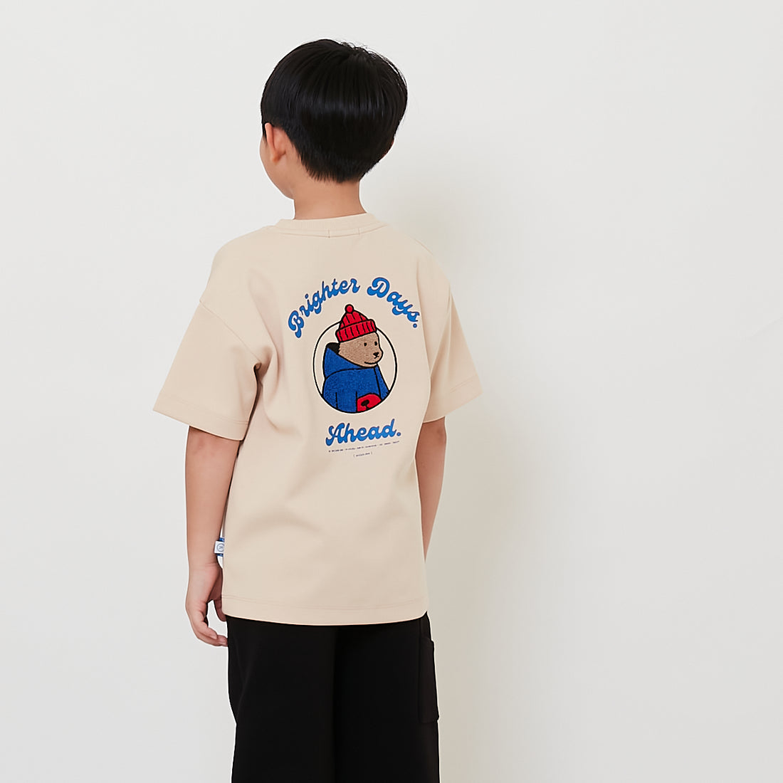 Boy Embroidery Oversized Tee - SB2507098