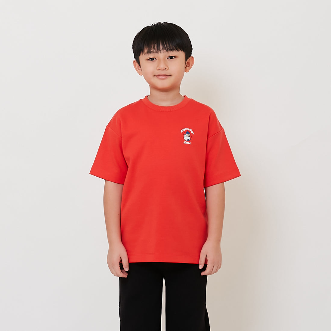 Boy Embroidery Oversized Tee - SB2507098