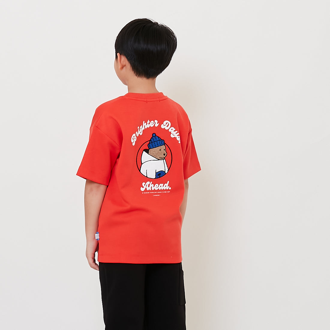 Boy Embroidery Oversized Tee - SB2507098