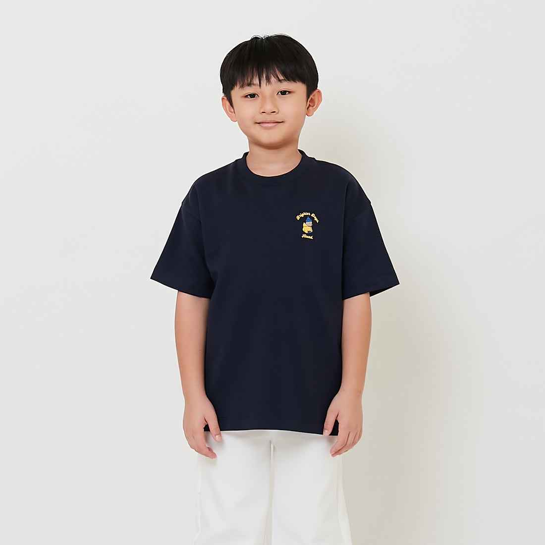 Boy Embroidery Oversized Tee - SB2507098