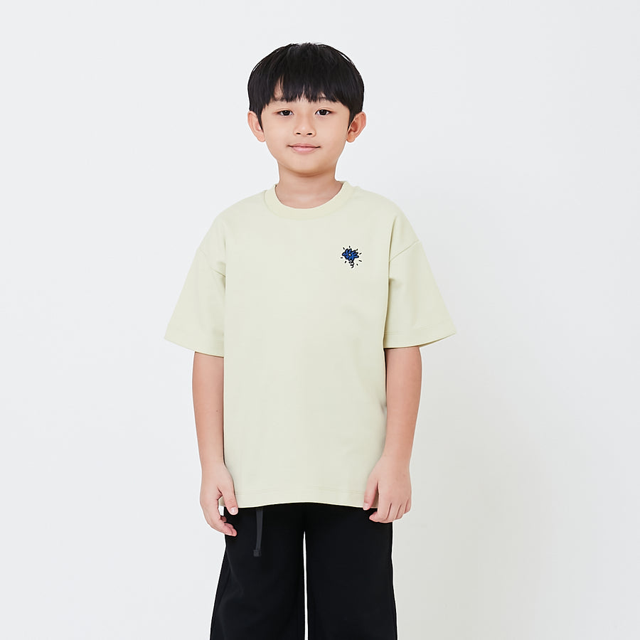 Boy Embroidery Oversized Tee - SB2507099