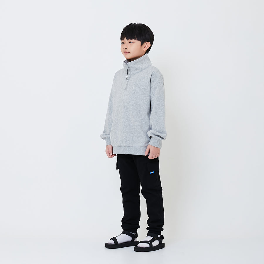 Boy Oversized Quarter-Zip Sweatshirt - SB2508104