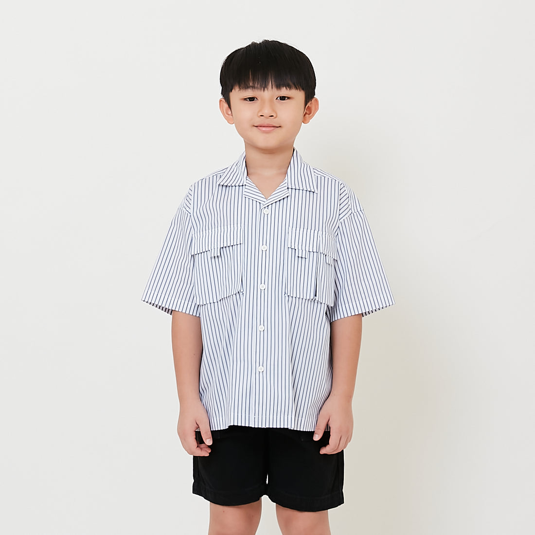 Boy Oversized Shirt - Off White - SB2508109A