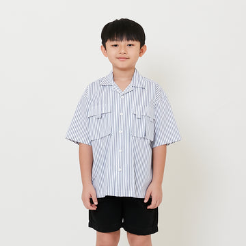 Boy Oversized Shirt - Off White - SB2508109A