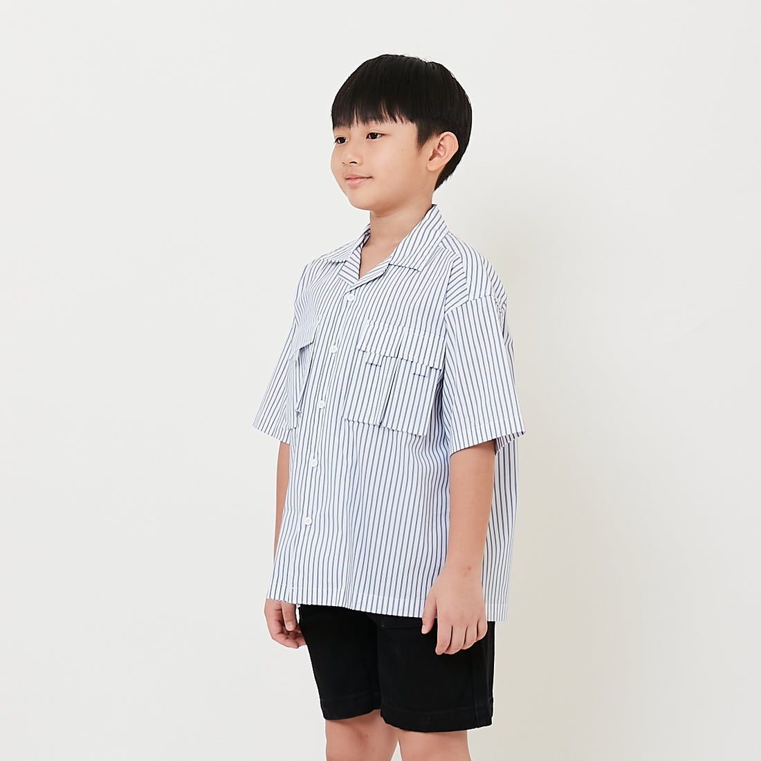 Boy Oversized Shirt - Off White - SB2508109A