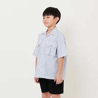 Boy Oversized Shirt - Off White - SB2508109A