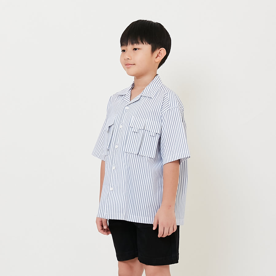 Boy Oversized Shirt - Off White - SB2508109A