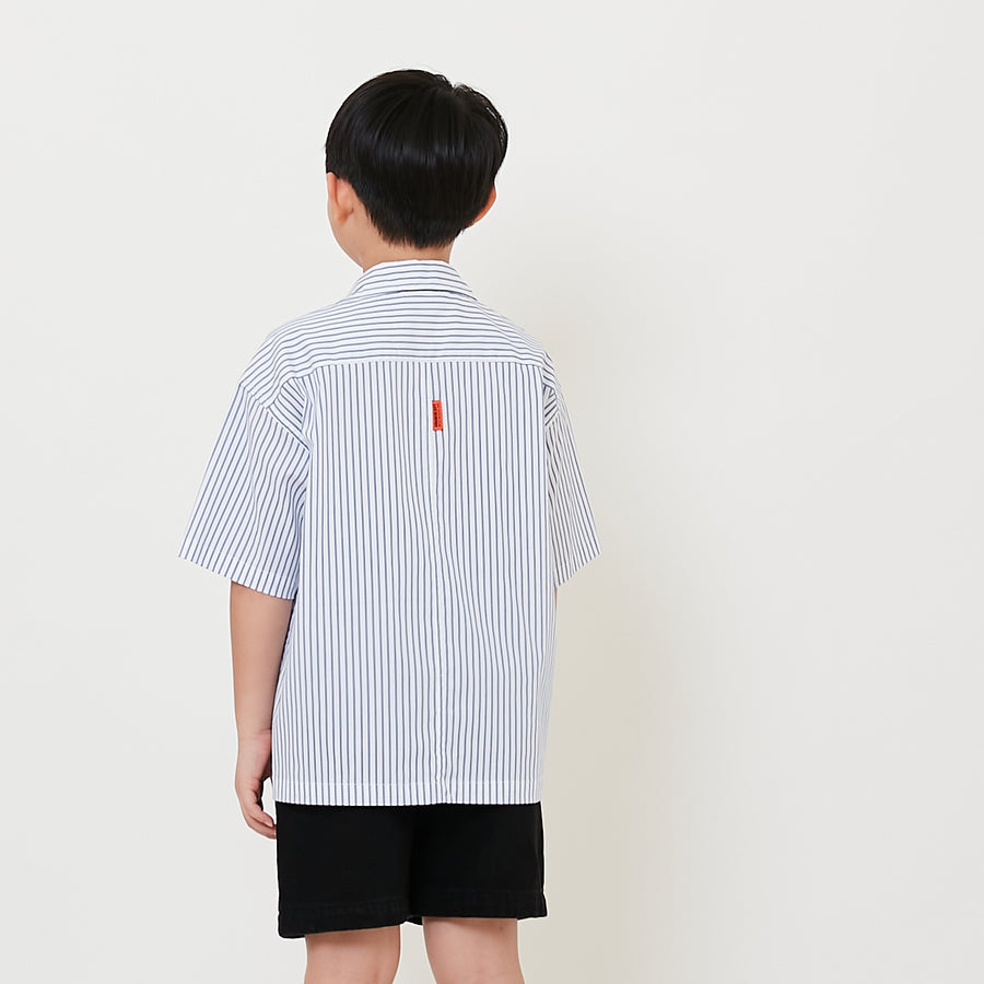 Boy Oversized Shirt - Off White - SB2508109A