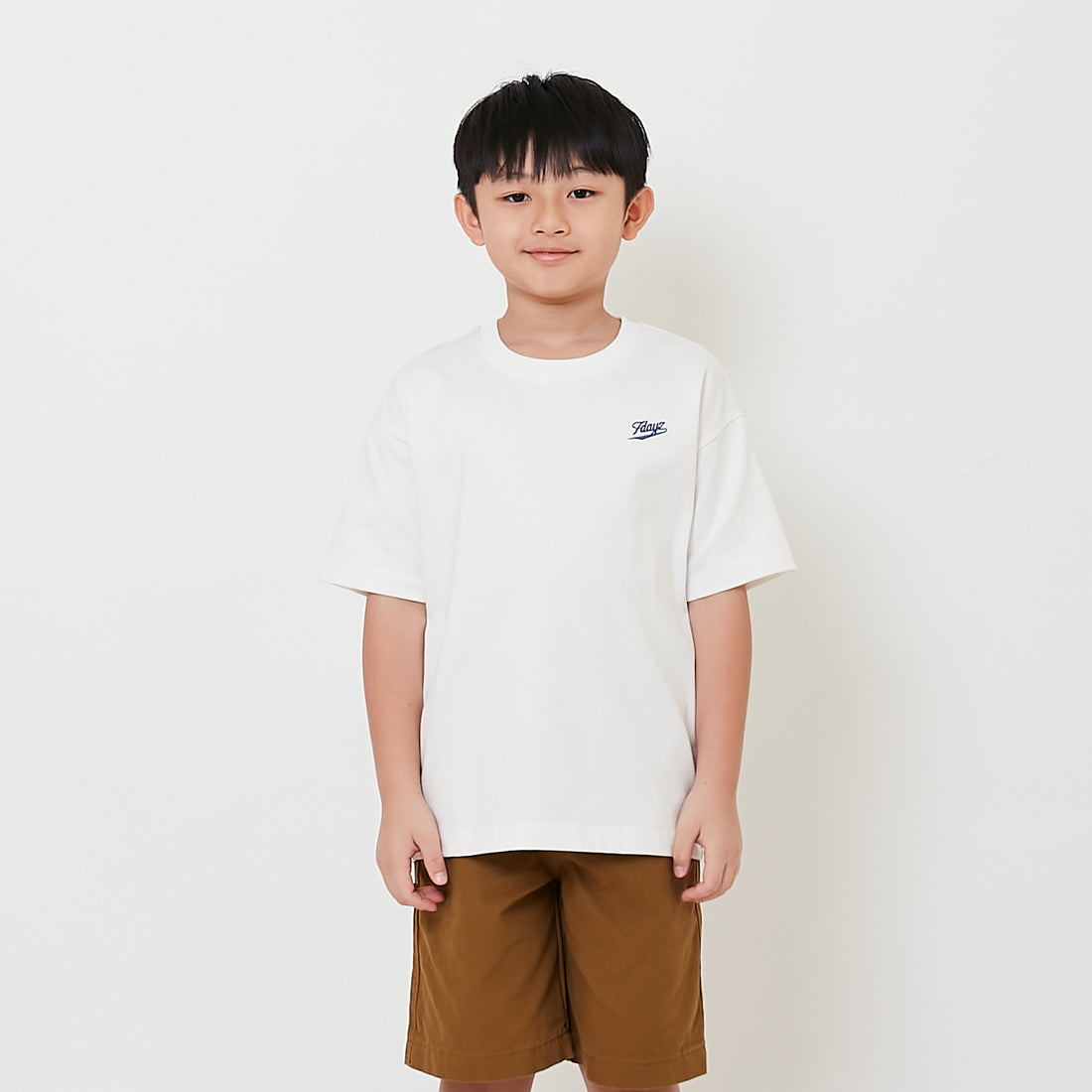 Boy Embroidery Oversized Tee - SB2508113